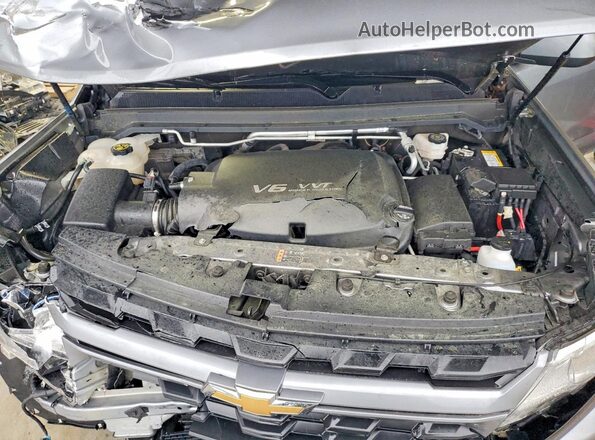 1GCGSCEN4N1129956 2022 CHEVROLET COLORADO Gray Вид задньої частини салону