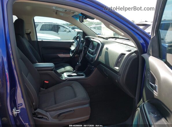 1GCGSCEN5H1315414 2017 CHEVROLET COLORADO Blue Front interior view