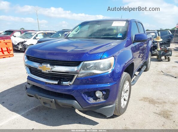 1GCGSCEN5H1315414 2017 CHEVROLET COLORADO Blue Front left