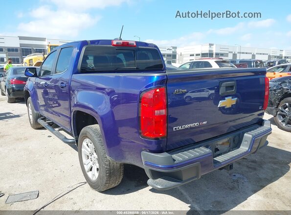 1GCGSCEN5H1315414 2017 CHEVROLET COLORADO Blue Rear left