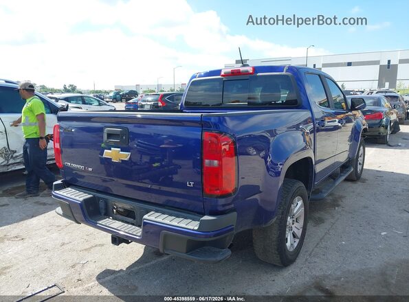 1GCGSCEN5H1315414 2017 CHEVROLET COLORADO Blue Rear right