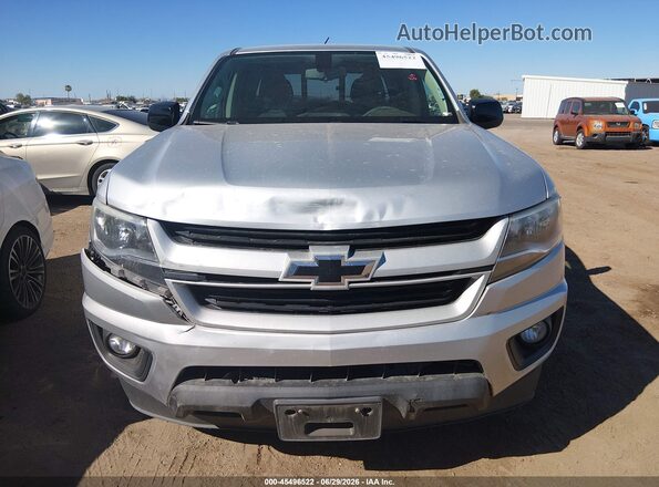 1GCGSCEN5J1204464 2018 CHEVROLET COLORADO Серебряный Вид щитка приборов
