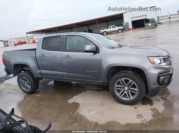 1GCGSCEN6N1131935 2022 CHEVROLET COLORADO Gray Widok wnętrza z tyłu