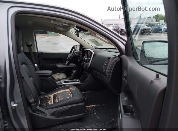 1GCGSCEN6N1131935 2022 CHEVROLET COLORADO Gray Widok wnętrza z przodu