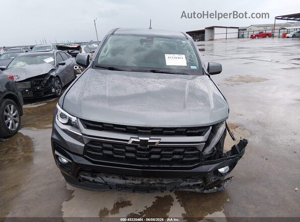1GCGSCEN6N1131935 2022 CHEVROLET COLORADO Gray Widok zestawu wskaźników