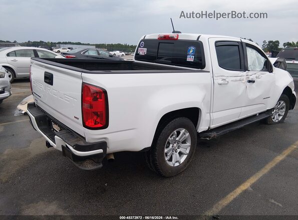 1GCGSCEN6N1301825 2022 CHEVROLET COLORADO White Задня права чверть