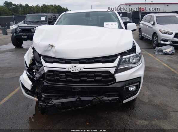 1GCGSCEN6N1301825 2022 CHEVROLET COLORADO White Вид спереду