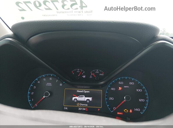 1GCGSCEN6N1301825 2022 CHEVROLET COLORADO White Вид задніх сидінь