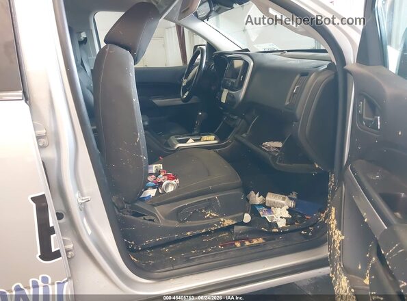 1GCGSCEN7J1155297 2018 CHEVROLET COLORADO Silver წინა სალონის ხედი