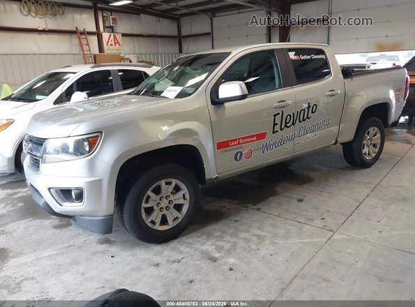 1GCGSCEN7J1155297 2018 CHEVROLET COLORADO Silver წინა მარცხენა ხედი სამი მეოთხედიდან