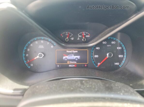 1GCGSCEN7K1224488 2019 CHEVROLET COLORADO Серый Вид щитка приборов