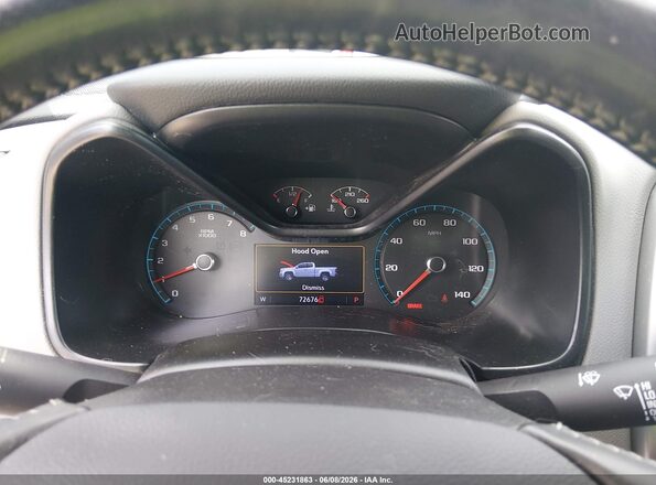 1GCGSCEN7K1286635 2019 CHEVROLET COLORADO Gray Հետևի նստատեղերի տեսք