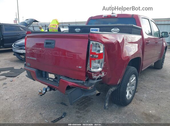 1GCGSCEN8M1111314 2021 CHEVROLET COLORADO Red Vista frontal