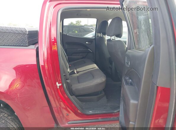 1GCGSCEN8M1111314 2021 CHEVROLET COLORADO Red Vista de la etiqueta del VIN