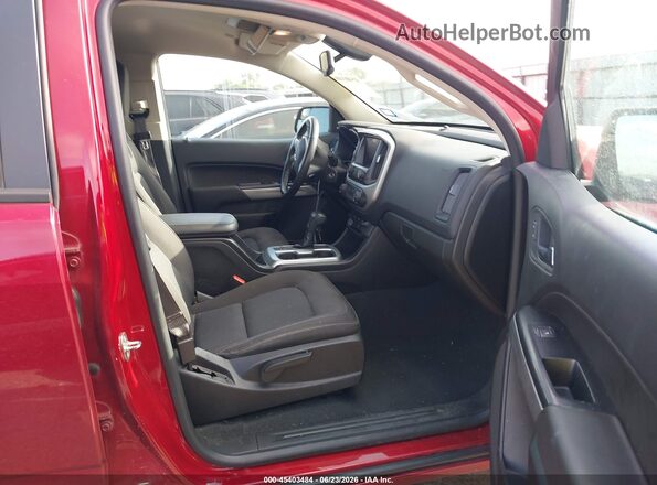 1GCGSCEN8M1111314 2021 CHEVROLET COLORADO Red Vista interior delantera