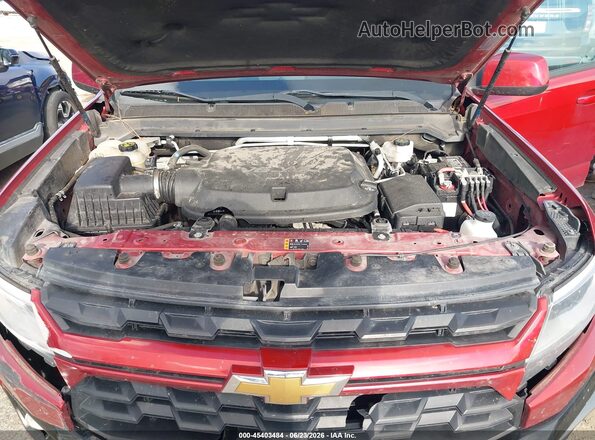1GCGSCEN8M1111314 2021 CHEVROLET COLORADO Red Vista trasera