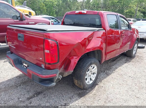 1GCGSCEN8M1128548 2021 CHEVROLET COLORADO Red Trasero derecho