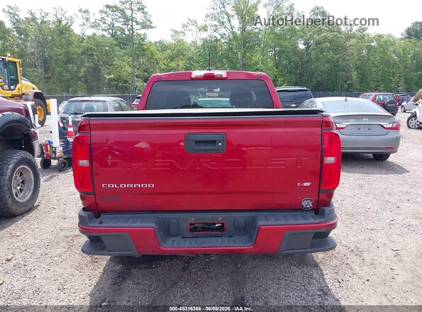 1GCGSCEN8M1128548 2021 CHEVROLET COLORADO Red 