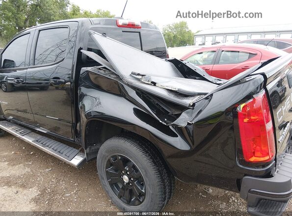 1GCGSCEN8N1302734 2022 CHEVROLET COLORADO Черный Вид спереди