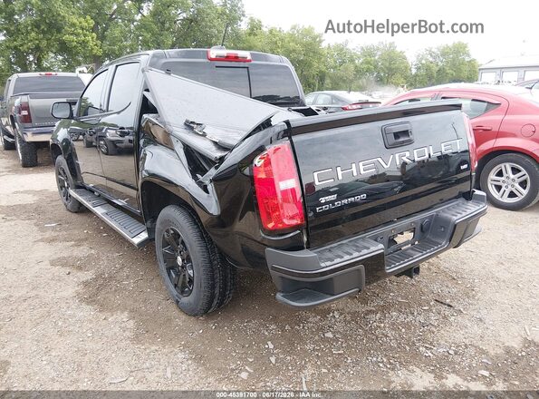 1GCGSCEN8N1302734 2022 CHEVROLET COLORADO Черный Задняя левая четверть