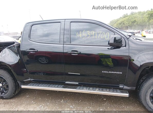 1GCGSCEN8N1302734 2022 CHEVROLET COLORADO Черный Вид задней части салона