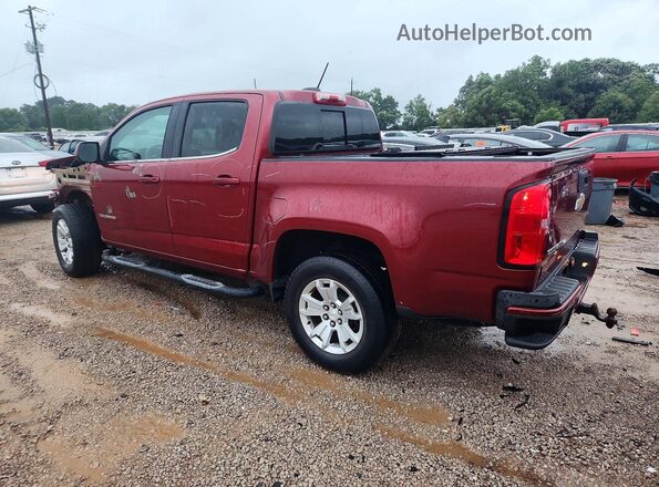 1GCGSCEN9H1305209 2017 CHEVROLET COLORADO Red Rear left