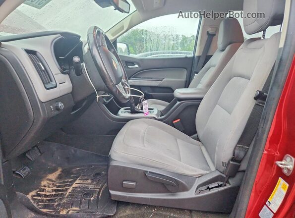 1GCGSCEN9H1305209 2017 CHEVROLET COLORADO Red Front interior view