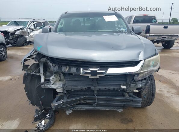 1GCGSCEN9J1115464 2018 CHEVROLET COLORADO Gray Widok z przodu