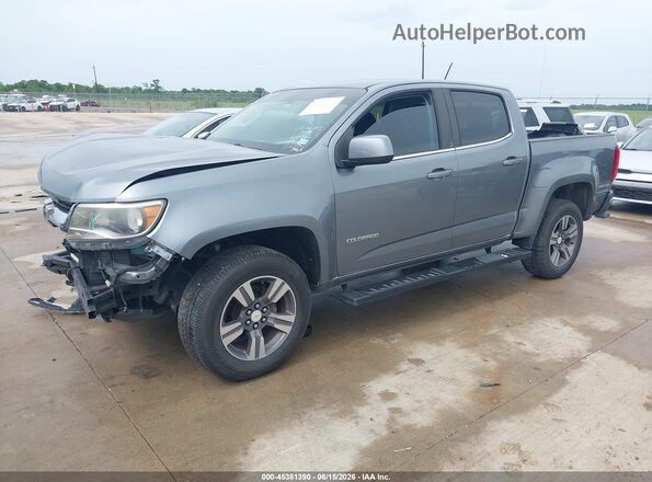 1GCGSCEN9J1115464 2018 CHEVROLET COLORADO Gray Przód lewy