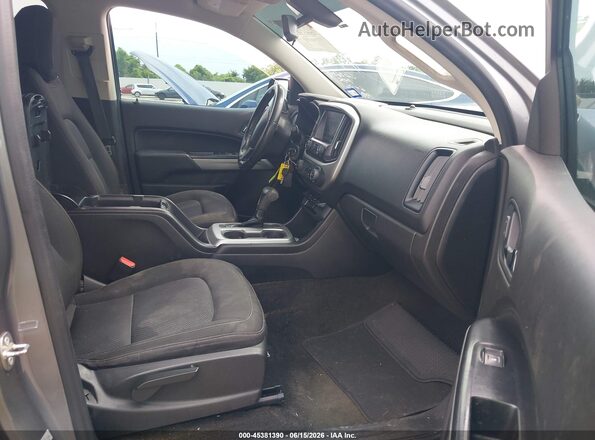 1GCGSCEN9J1115464 2018 CHEVROLET COLORADO Gray Widok wnętrza z przodu