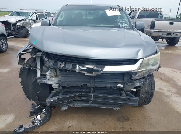 1GCGSCEN9J1115464 2018 CHEVROLET COLORADO Gray Widok zestawu wskaźników