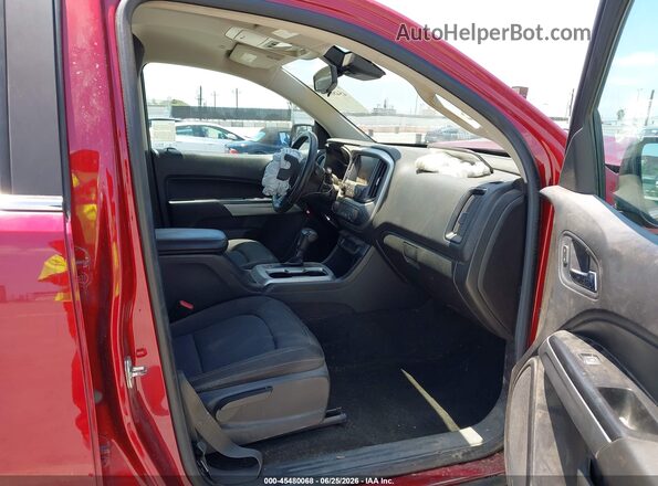 1GCGSCEN9J1117229 2018 CHEVROLET COLORADO Maroon Vista interior delantera