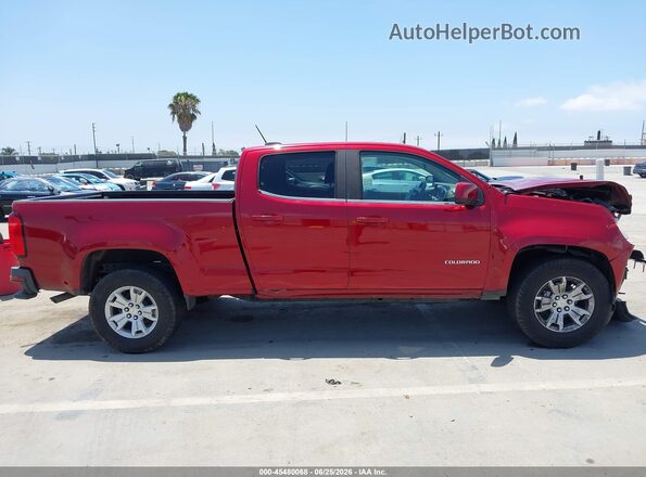 1GCGSCEN9J1117229 2018 CHEVROLET COLORADO Maroon Vista interior trasera