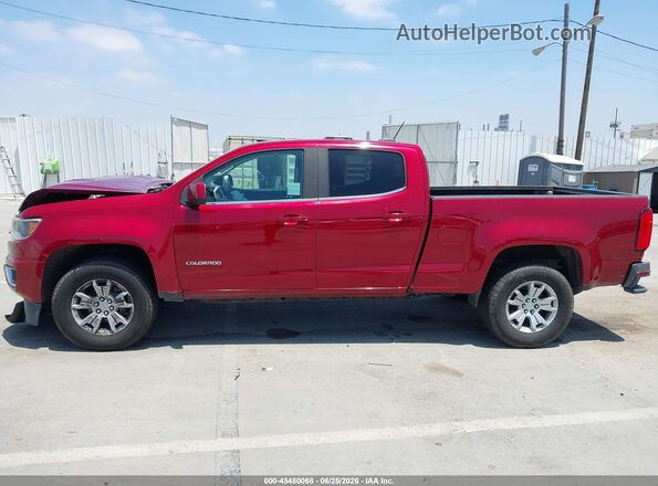 1GCGSCEN9J1117229 2018 CHEVROLET COLORADO Maroon Vista interior de 360 grados