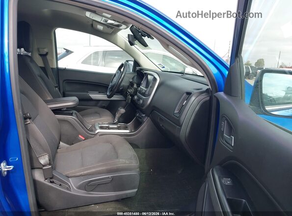 1GCGSCEN9J1139439 2018 CHEVROLET COLORADO Blue Vista interior delantera