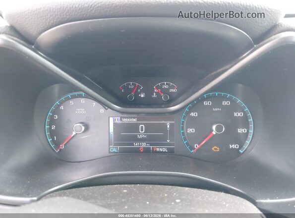 1GCGSCEN9J1139439 2018 CHEVROLET COLORADO Blue Vista de los asientos traseros