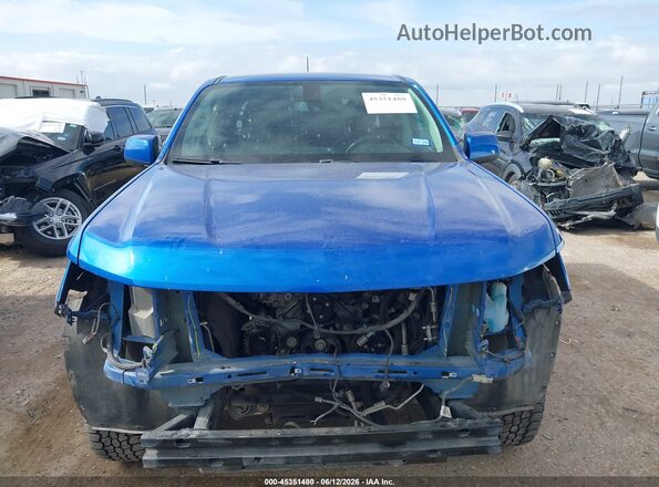 1GCGSCEN9J1139439 2018 CHEVROLET COLORADO Blue Vista interior trasera
