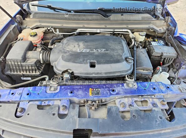 1GCGSCENXH1239589 2017 CHEVROLET COLORADO Blue Вид задньої частини салону