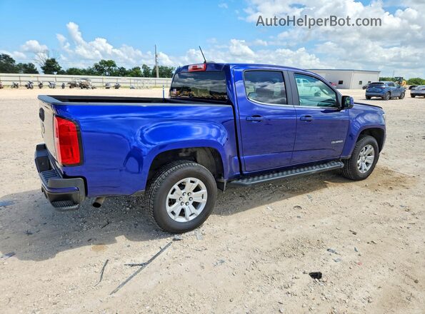 1GCGSCENXH1239589 2017 CHEVROLET COLORADO Blue Задня права чверть