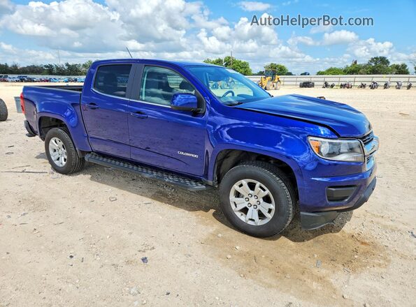 1GCGSCENXH1239589 2017 CHEVROLET COLORADO Blue Передня права чверть