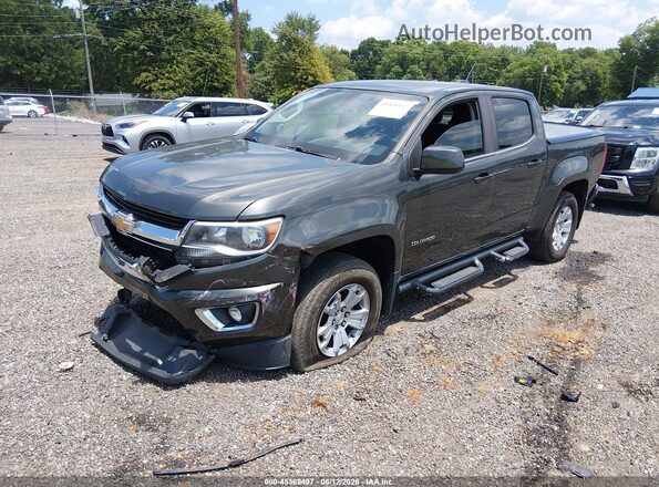 1GCGSCENXJ1169162 2018 CHEVROLET COLORADO Gray Przód lewy