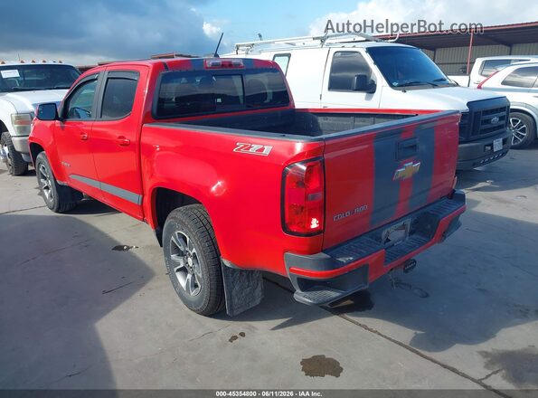 1GCGSDE36G1349588 2016 CHEVROLET COLORADO Red Tył lewy