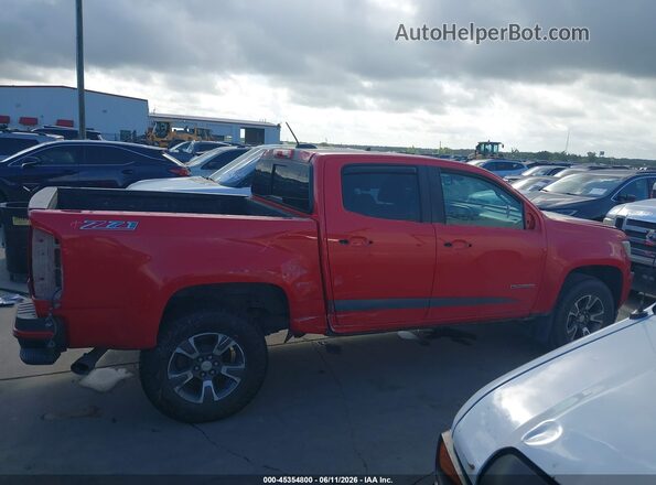 1GCGSDE36G1349588 2016 CHEVROLET COLORADO Red Widok wnętrza 360 stopni