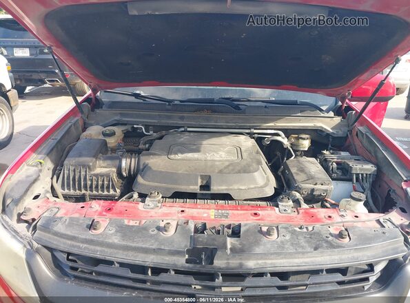 1GCGSDE36G1349588 2016 CHEVROLET COLORADO Red Widok z tyłu