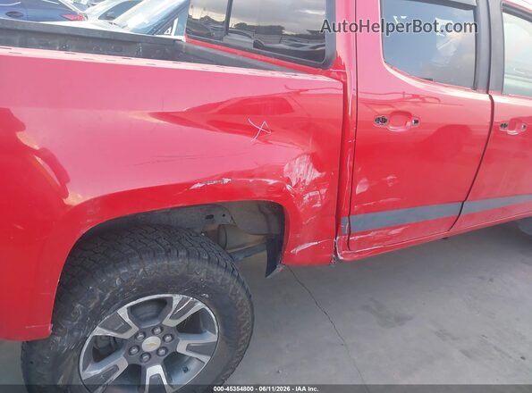 1GCGSDE36G1349588 2016 CHEVROLET COLORADO Red 
