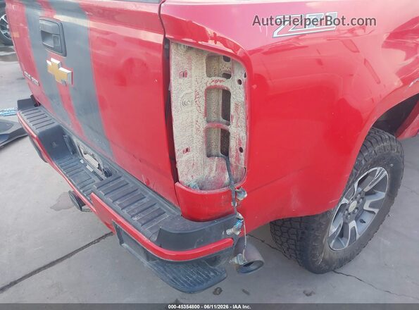 1GCGSDE36G1349588 2016 CHEVROLET COLORADO Red 
