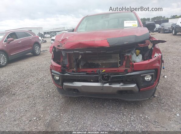 1GCGSDEN2M1106406 2021 CHEVROLET COLORADO Red Vista frontal