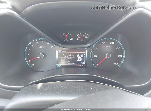 1GCGSDEN3H1267823 2017 CHEVROLET COLORADO White Vista de los asientos traseros
