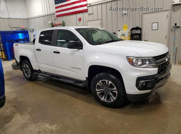 1GCGSDEN4M1140153 2021 CHEVROLET COLORADO White Delantero derecho