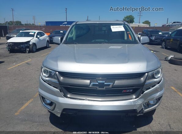 1GCGSDEN5H1178030 2017 CHEVROLET COLORADO Серебряный Вид щитка приборов